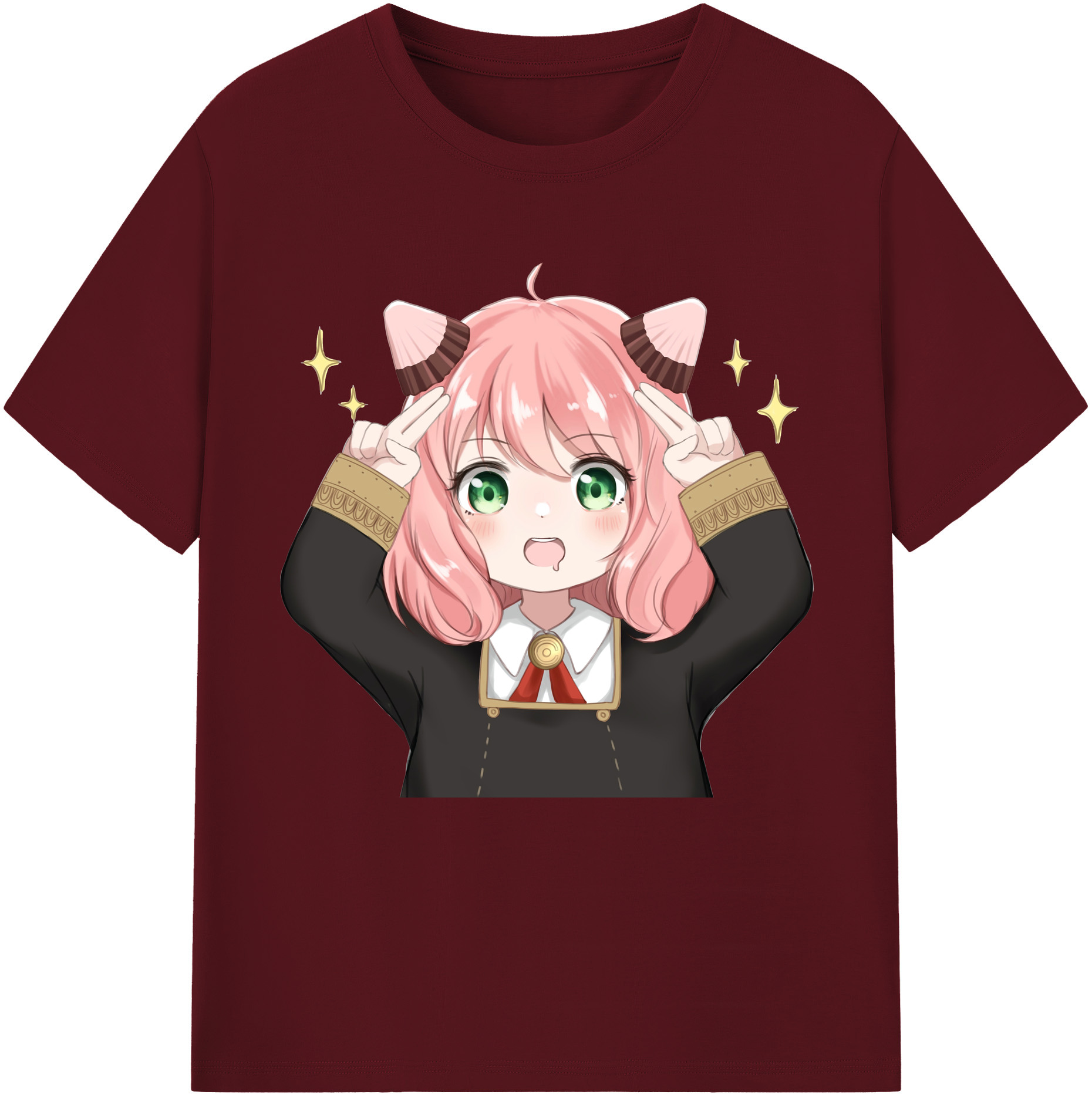 （画像用） SPY×FAMILY间谍家家酒 綿100％半袖Tシャツ（フロントプリント）